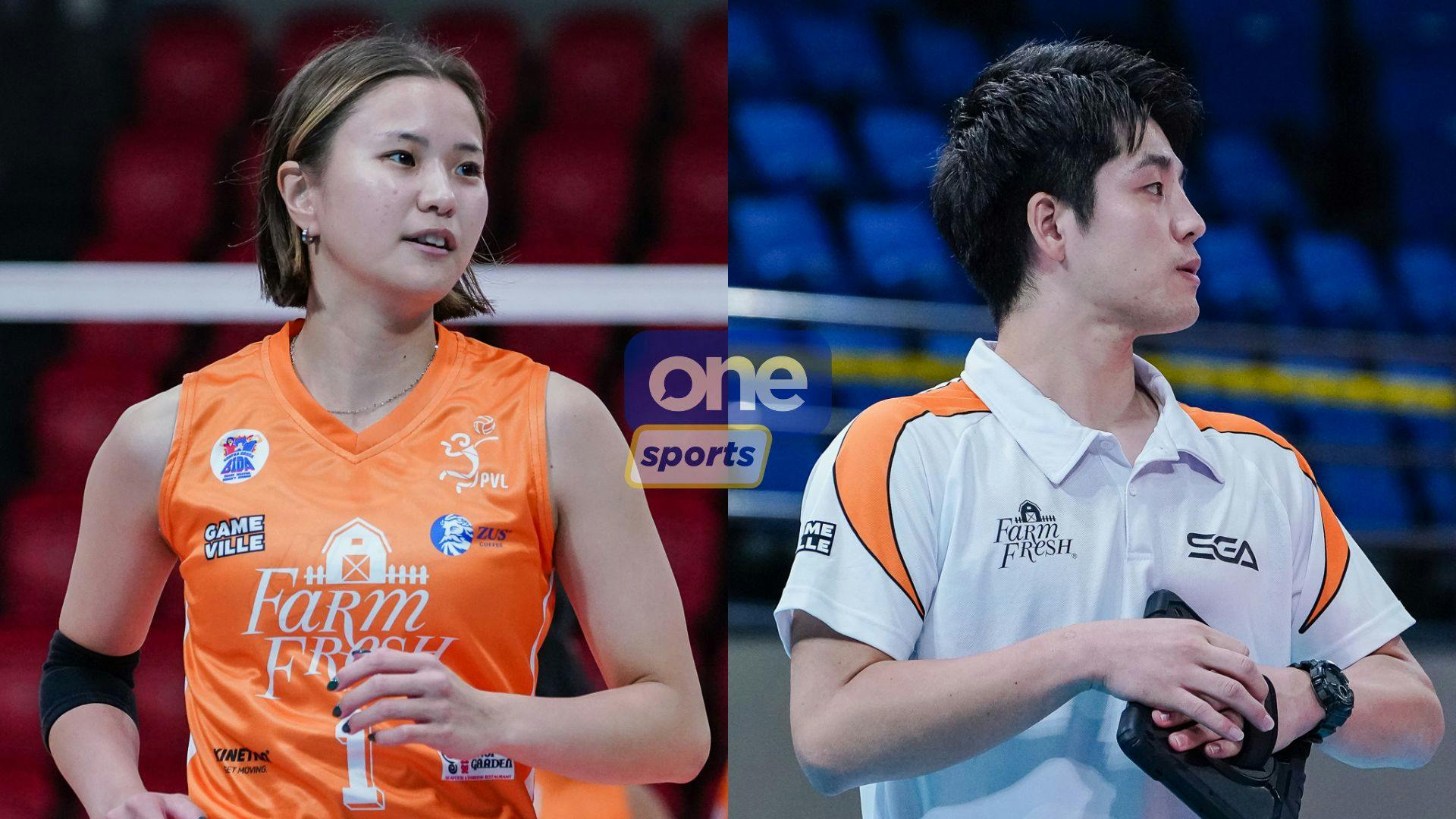 PVL: Asaka Tamaru, Shota Sato look to integrate Japanese style of volleyball to Farm Fresh